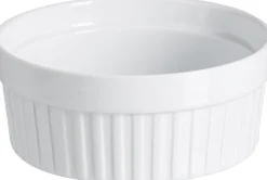 Discount Auflaufform Bianco | 15 x 15 x 6 cm | 550 ml | weiss Auflaufform