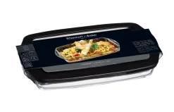 New Auflaufform Cucina | 34 x 20 x 5 cm | 1,95 Liter | mit Deckel Auflaufform