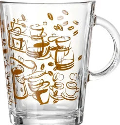 Online Becher Cortado | 380 ml | braun Becher