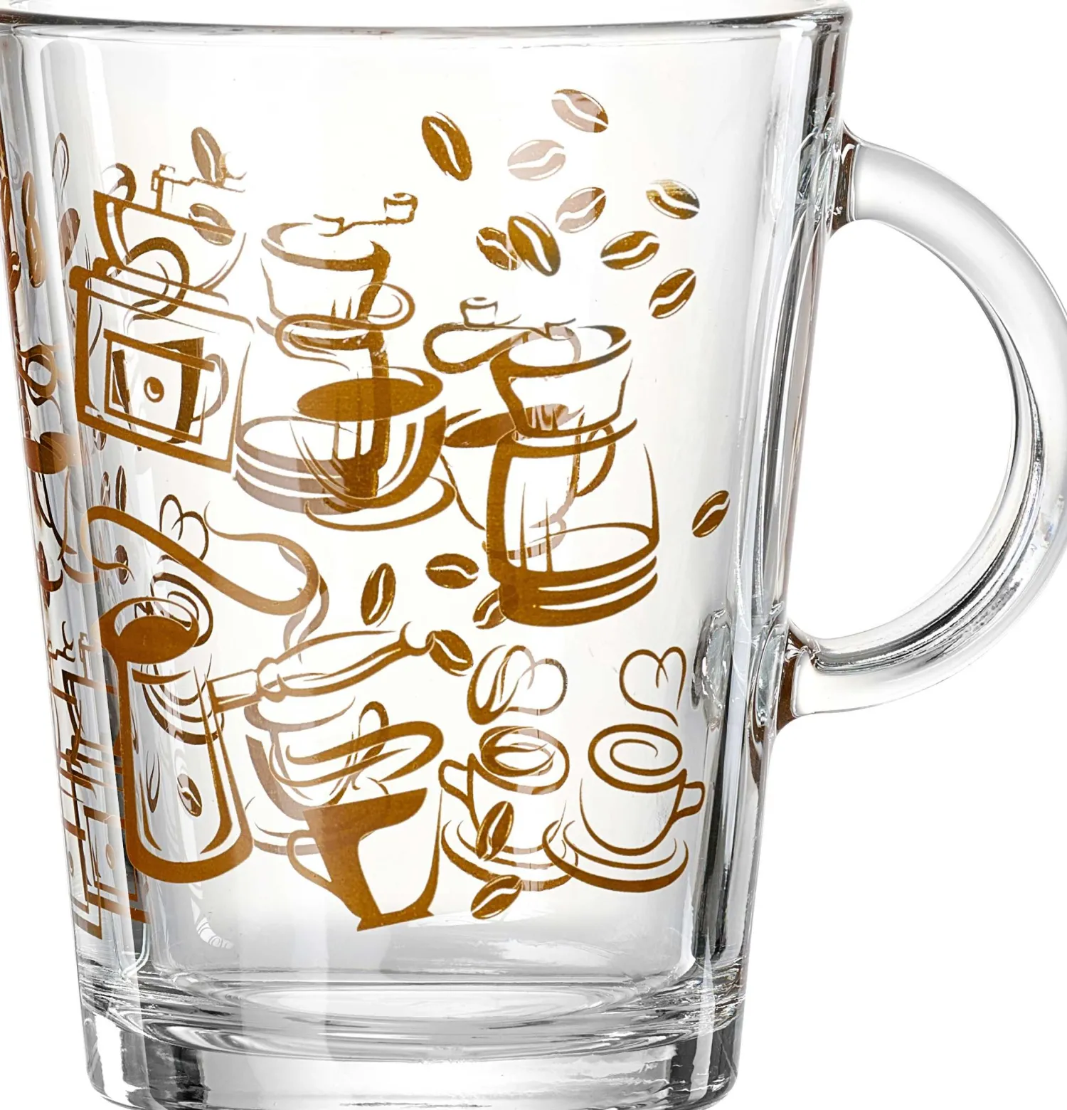 Online Becher Cortado | 380 ml | braun Becher