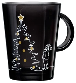 Best Becher Lichterglanz | 380 ml | schwarz Becher