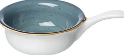 Hot Dipschale Romo | 13 x 9 x 4 cm | petrol | Pfännchen Schale