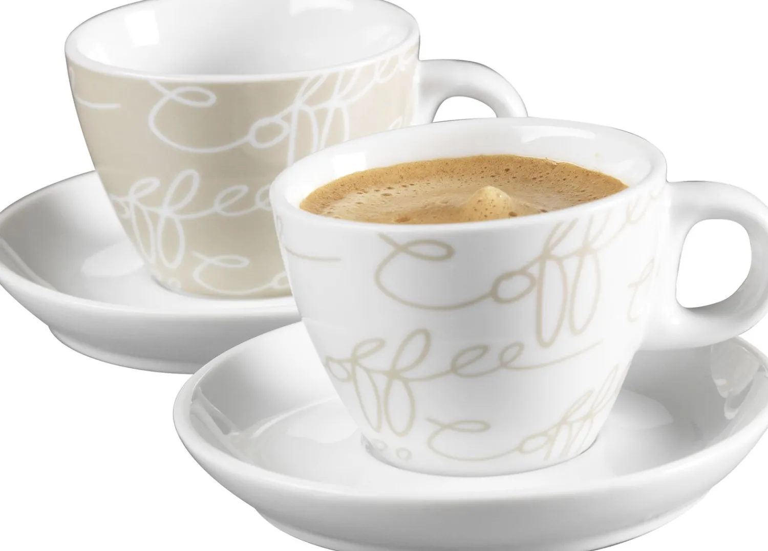 New Espresso-Set Cornello | 4-teilig | 80 ml | creme Set