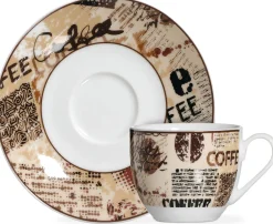 Clearance Espresso-Set Crema | 4-teilig | beige Set