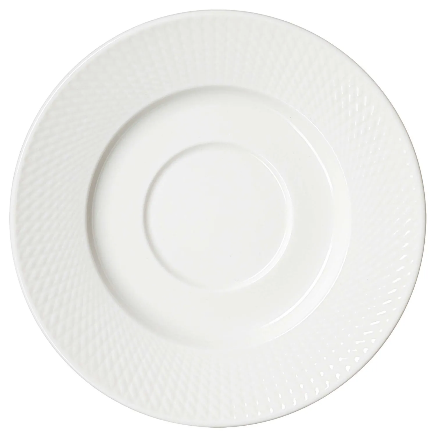 Discount Espressountertasse Saphir | 11 cm | weiss Untertasse