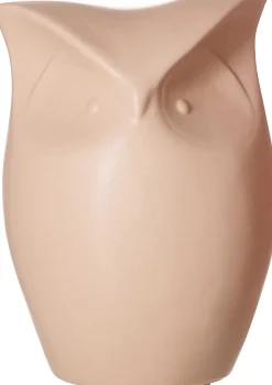 Best Figur Tiere Eule | 12,5 x 11,5 x 11,5 cm | creme Dekofigur