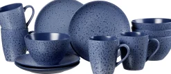 Discount Frühstücksservice Kitwe | 12-teilig | blau Set