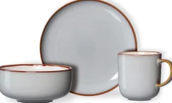 Sale Frühstücksservice Portofino | 12-teilig | grau Set