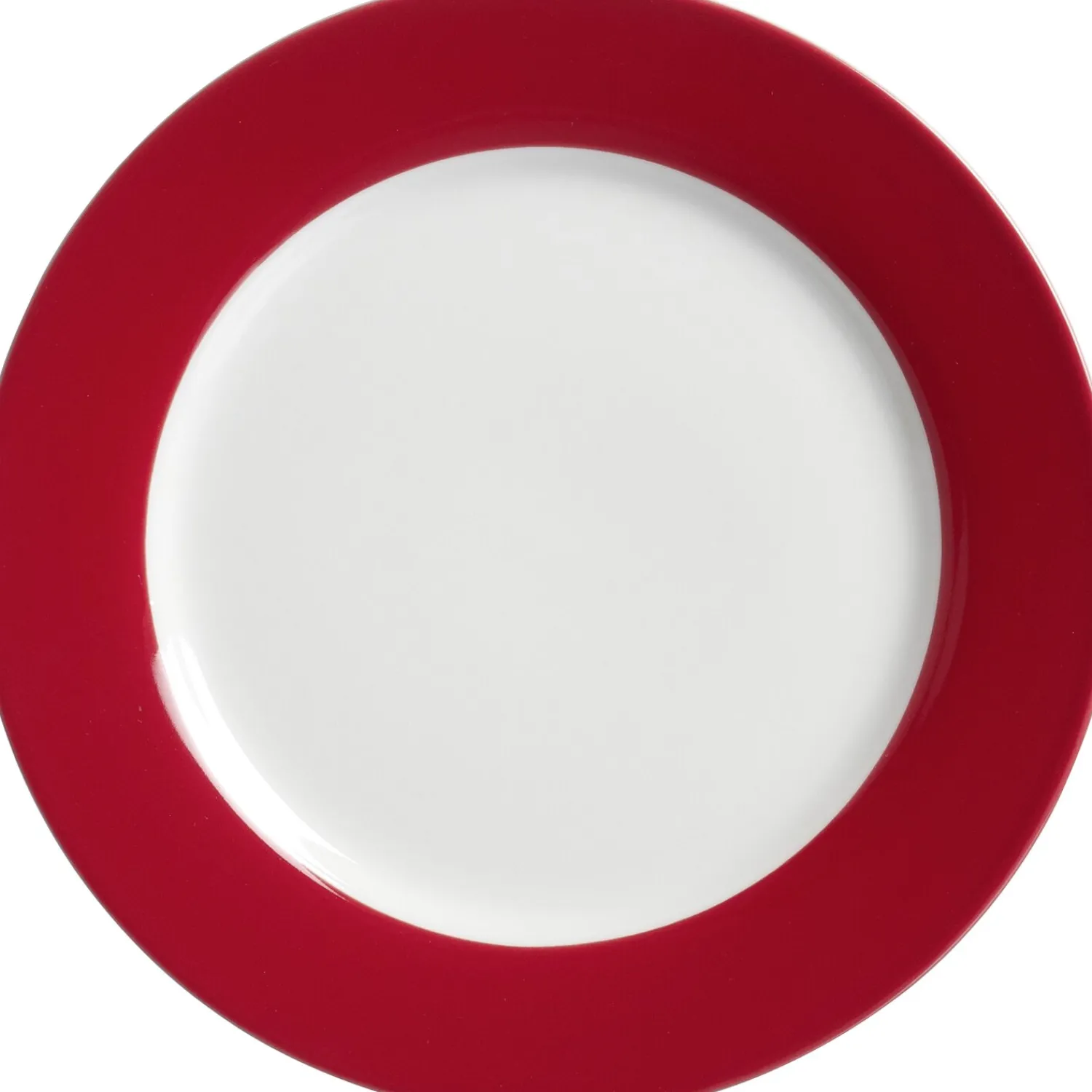 Frühstücksteller Doppio | 20,5 cm | rot Teller