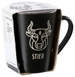 Best Kaffeebecher Cosmic Stier | 350 ml | schwarz Becher