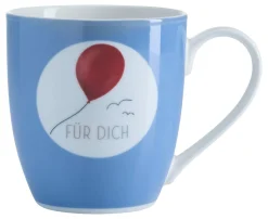 Kaffeebecher Glück Ballon | 500 ml Becher