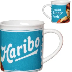 Clearance Kaffeebecher HARIBO Retro | Kinder froh | 380 ml Becher