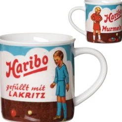 Best Kaffeebecher HARIBO Retro | Lakritz | 380 ml Becher
