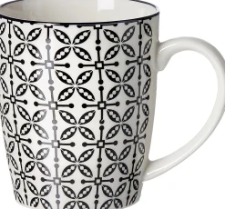 Outlet Kaffeebecher Takeo Leaves | 350 ml | schwarz Becher
