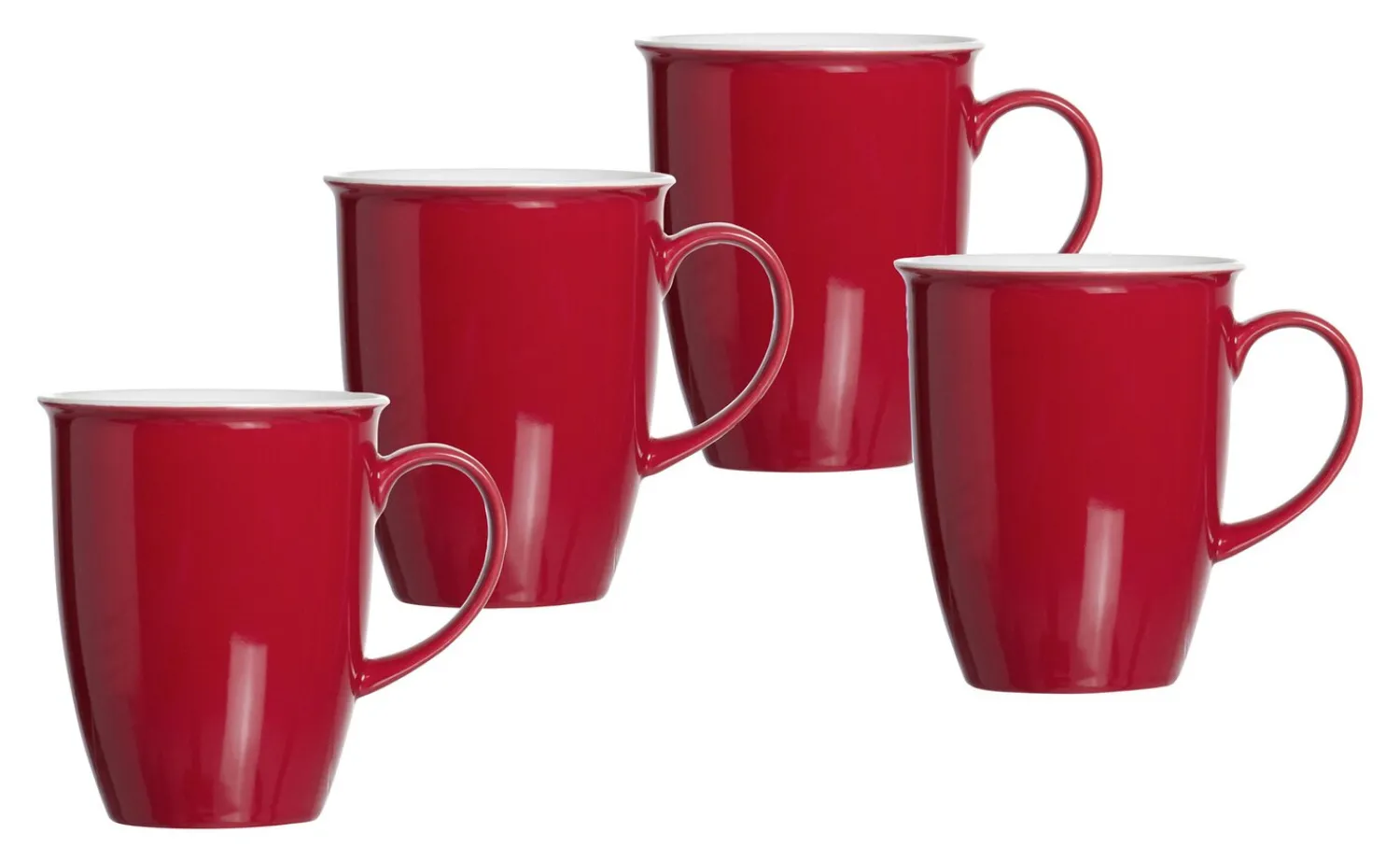 Discount Kaffeebecher-Set Doppio | 4-teilig | 320 ml | rot Becher