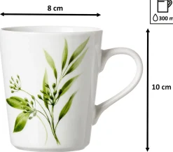 Online Kaffeebecher-Set Evora | 6-teilig | grün Becher