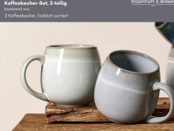 New Kaffeebecher-Set Hygge | 2-teilig | 475 ml Becher
