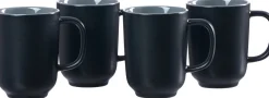 Online Kaffeebecher-Set Jasper | 4-teilig | 285 ml | schwarz Becher