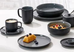 Online Kaffeebecher-Set Jasper | 4-teilig | 285 ml | schwarz Becher