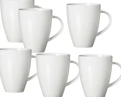 Outlet Kaffeebecher-Set Melodie | 6-teilig | 300 ml | weiss Becher