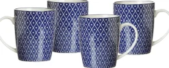 Discount Kaffeebecher-Set Royal Reiko | 4-teilig | 350 ml | blau Becher