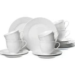 Outlet Kaffeeservice Bianco | 18-teilig | weiss Service