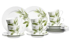 Kaffeeservice Evora | 18-teilig | grün Service
