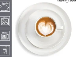 Sale Kaffeeservice Skagen | 18-teilig | weiss Service
