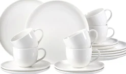Outlet Kaffeeservice Skagen | 18-teilig | weiss Service