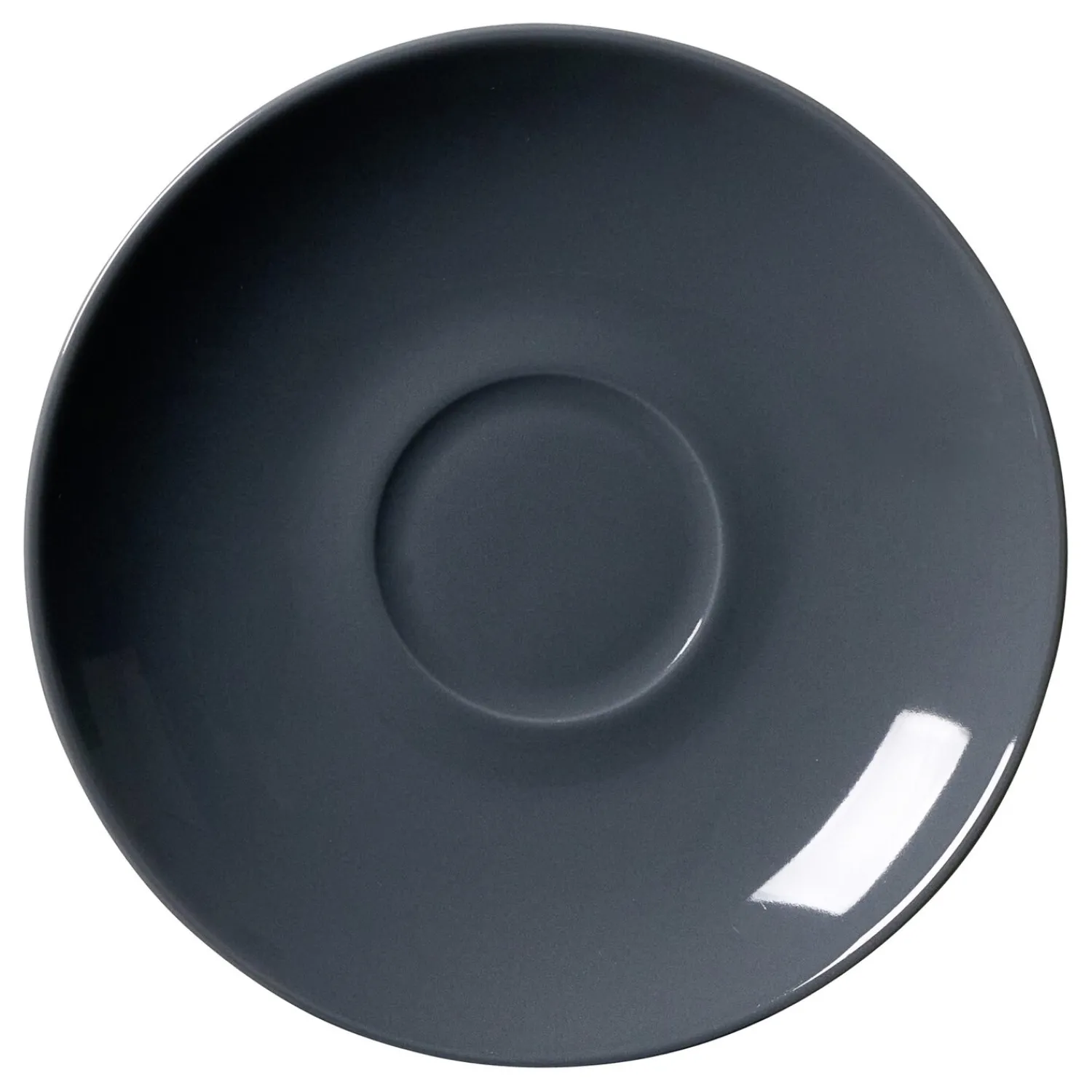 Hot Kaffeeuntertasse Doppio | 16 cm | anthrazit Untertasse
