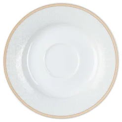Sale Kaffeeuntertasse Geo | 15,5 cm | weiss Untertasse