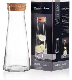 Sale Karaffe Corcho | 1 Liter | mit Stopfen Karaffe