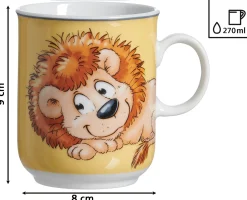 Kinderbecher Happy Zoo Leo | 270 ml | orange Becher|Kinder