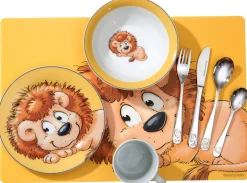Kinderbecher Happy Zoo Leo | 270 ml | orange Becher|Kinder