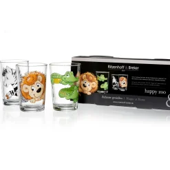 Clearance Kindergläser-Set Happy Zoo | 6-teilig | 205 ml Gläser-Set