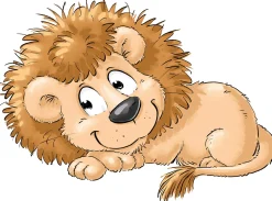 Kinderteller Happy Zoo Leo | 19 cm | orange Teller|Kinder