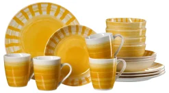Outlet Kombiservice Sole Mio | 16-teilig | gelb Service
