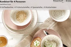 Kombiservice Valencia | 16-teilig | braun Set