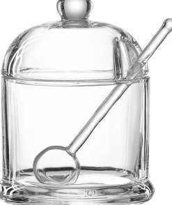 Outlet Konfitürenglas Fragola | 300 ml | mit Löffel Glas