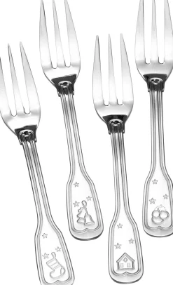 Outlet Kuchengabel-Set Holly | 4-teilig Besteck