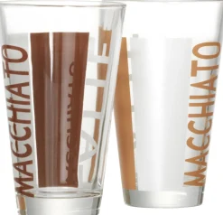Discount Latte Macchiato Glas Coffee Party | 330 ml | braun Glas