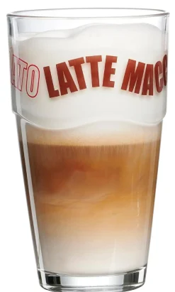 Sale Latte Macchiato Glas Figaro | 320 ml | braun Glas