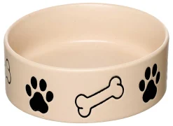 Napf Mika Dog | 1,4 Liter | beige Hund