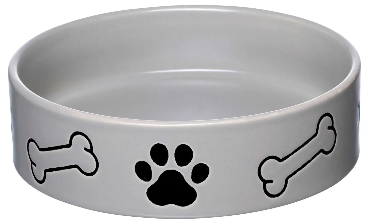 Clearance Napf Mika Dog | 350 ml | grau Hund