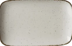 Clearance Platte Casa | 24 x 15,5 cm | creme | rechteckig Platte