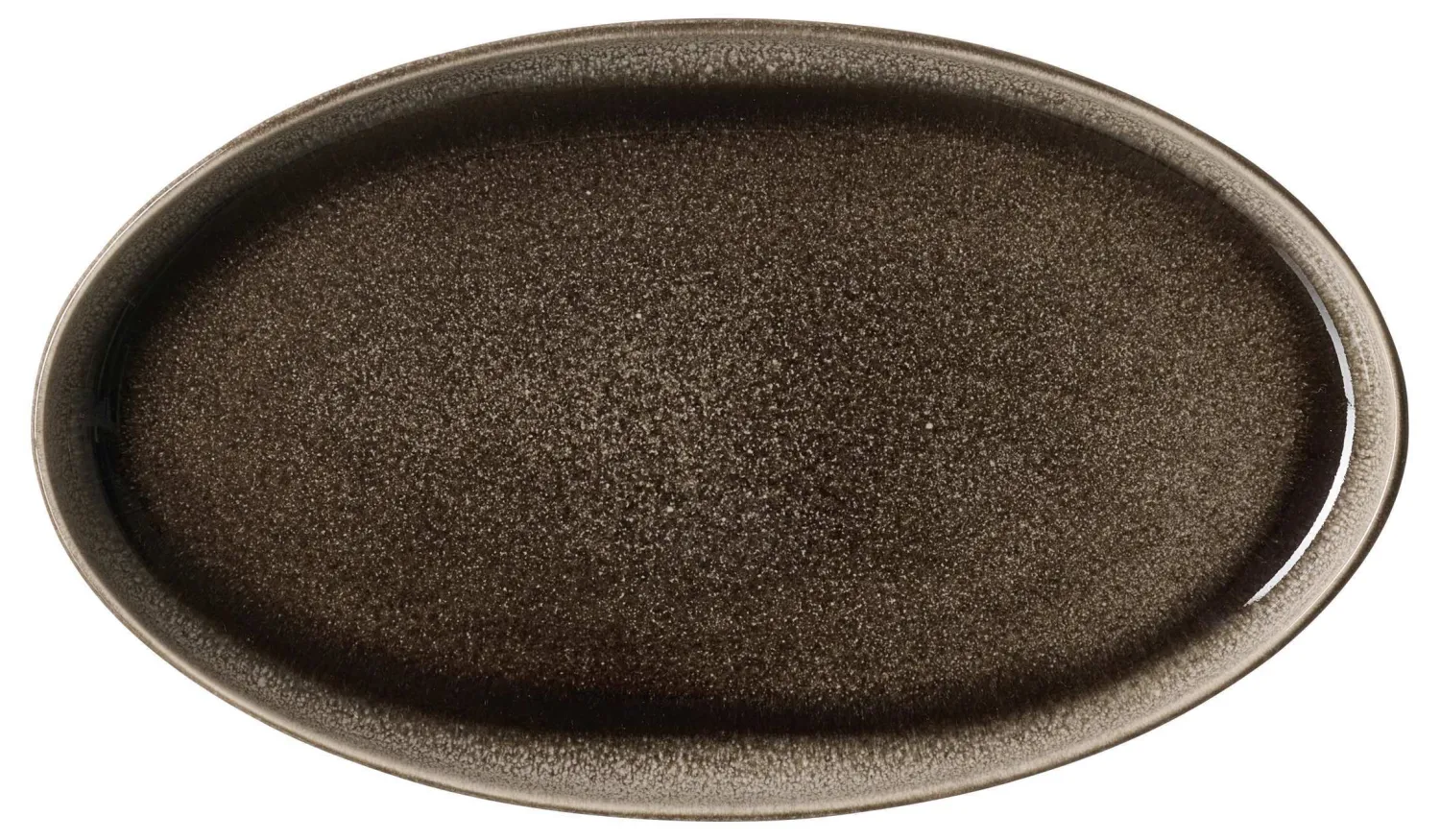 Outlet Platte Eda Umbra | 29 x 16,5 cm | braun | oval Platte