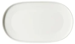 Sale Platte Kelly | 23,5 x 14 cm | weiss | oval Platte