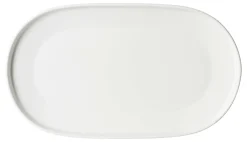 Online Platte Kelly | 28,5 x 16,5 cm | weiss | oval Platte