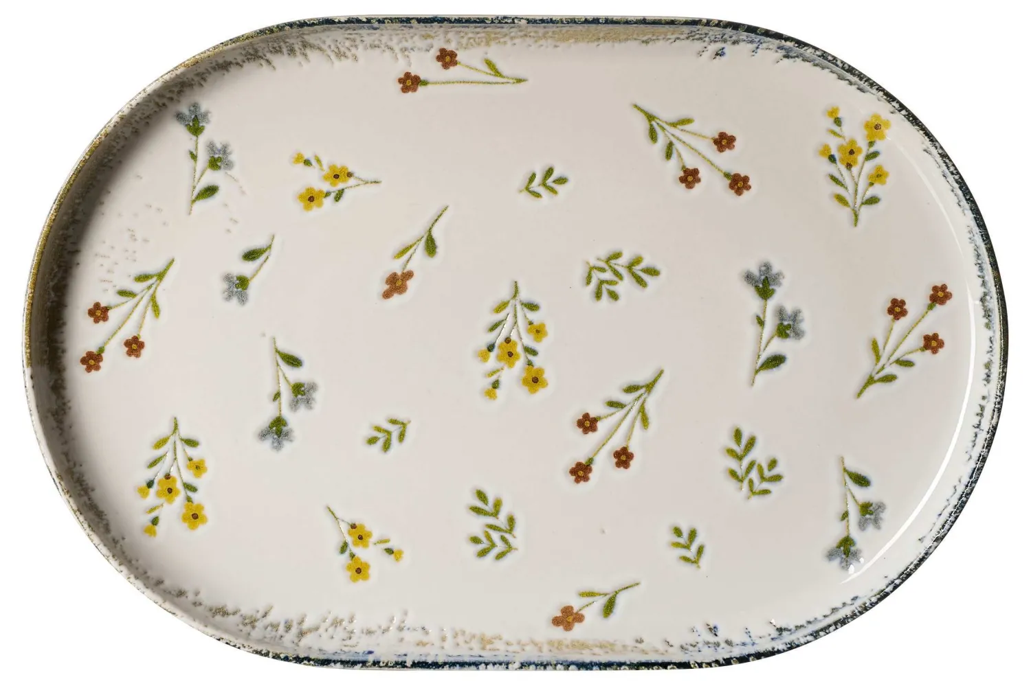 New Platte Viola | 30 x 20 cm | oval Platte