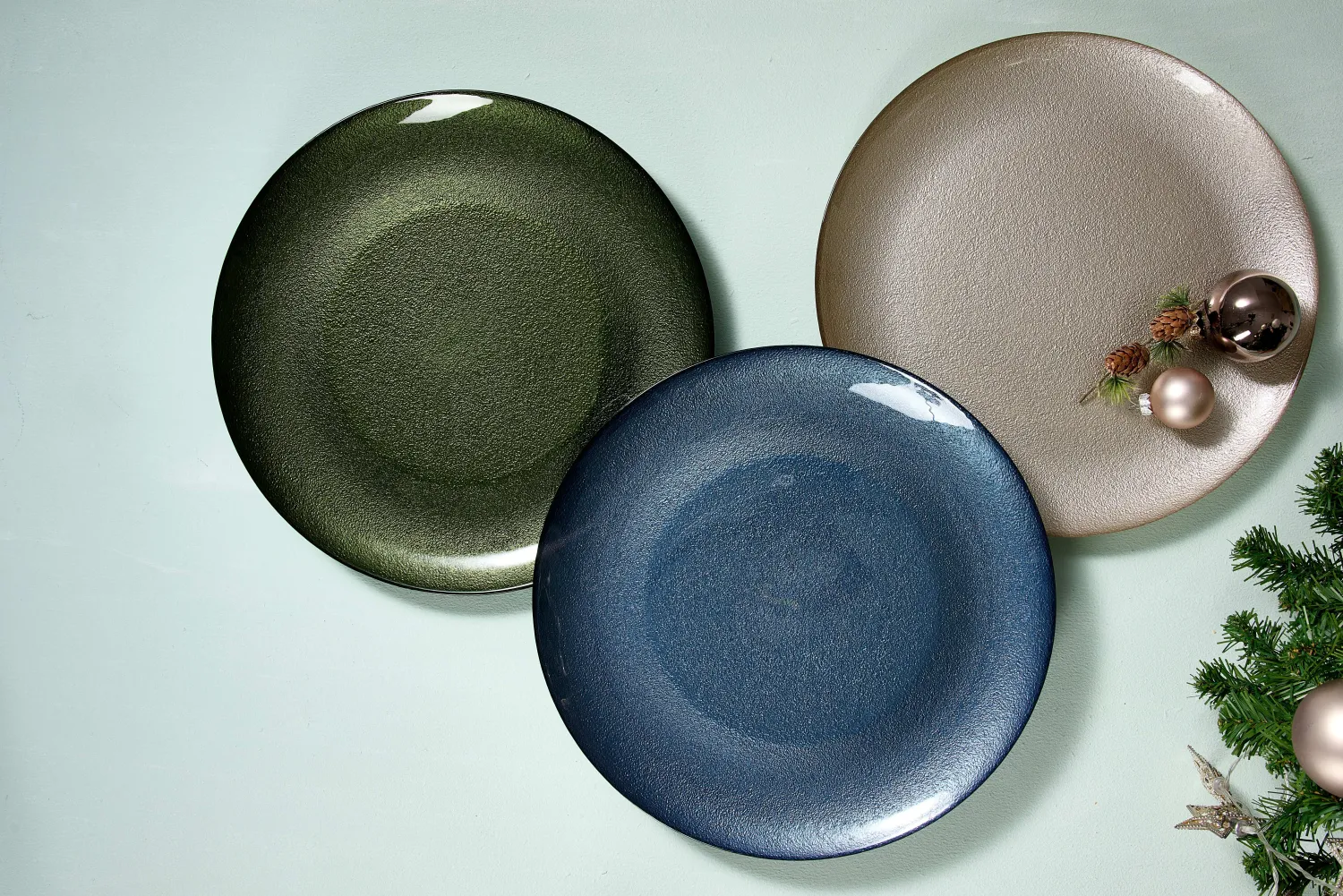 Clearance Platzteller Grazia | 33 cm | grün Platte